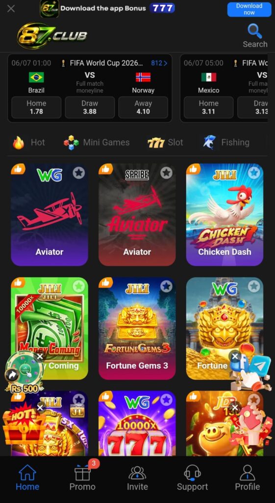 87club game image